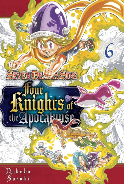 The Seven Deadly Sins: Four Knights of the Apocalypse 6 manga cover features Percival and other characters.