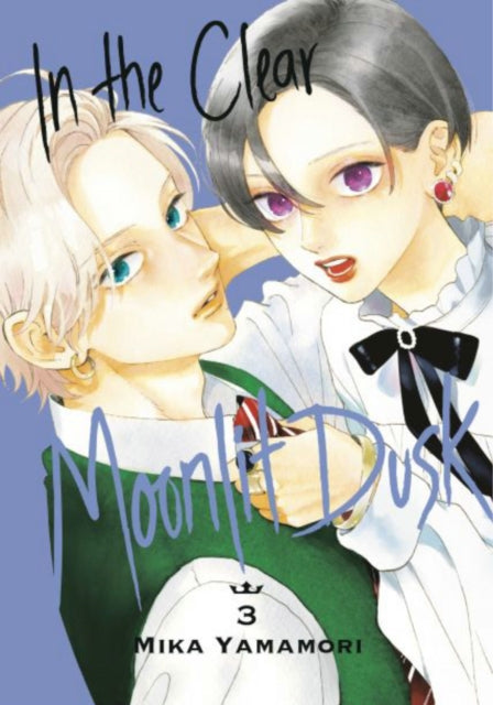 Manga cover for "In the Clear Moonlit Dusk 3" featuring two anime-style characters.