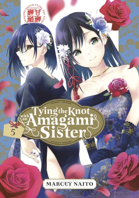 Tying the Knot with an Amagami Sister 5 manga cover featuring two anime girls.