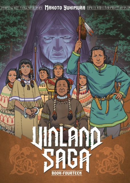 Vinland Saga 14 comic book cover featuring characters and title.