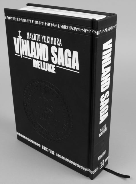 Vinland Saga Deluxe 4 hardcover book with embossed title and design.
