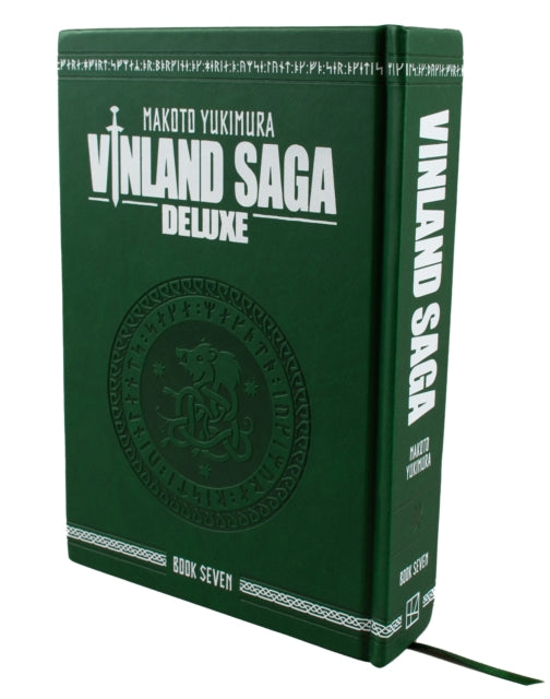 Vinland Saga Deluxe 7 hardcover book with green cover.