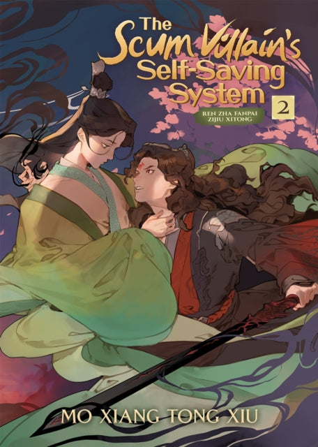 The Scum Villain's Self-Saving System Vol. 2 book cover features two male characters in traditional Chinese attire.