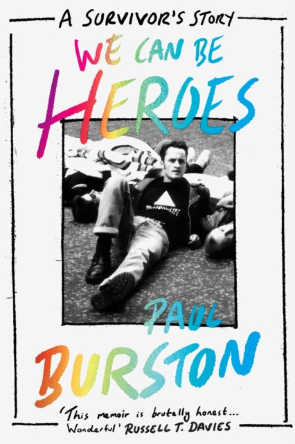 Book cover for "We Can Be Heroes" by Paul Burston.