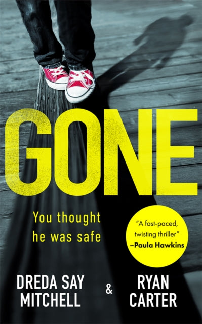 Book cover for "Gone" by Dreda Say Mitchell and Ryan Carter.
