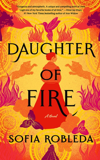 Daughter of Fire by Sofia Robleda book cover.
