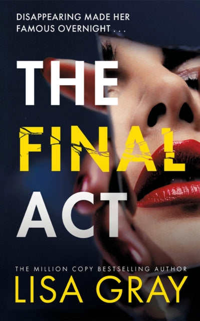 The Final Act book cover with a woman's face and red lips.