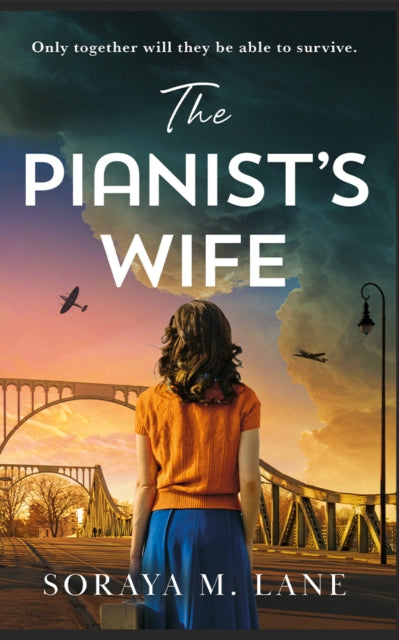 The Pianist's Wife book cover with a woman facing away from the viewer.