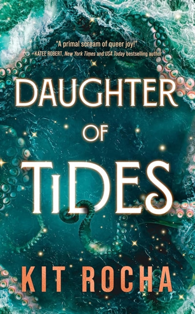 Daughter of Tides book cover with tentacles and water.
