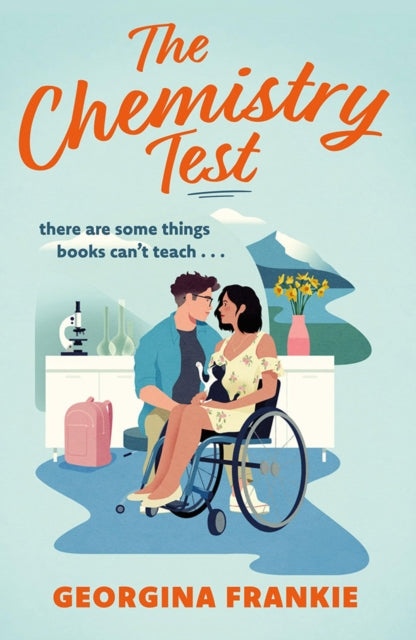 The Chemistry Test book cover featuring a couple and a cat.
