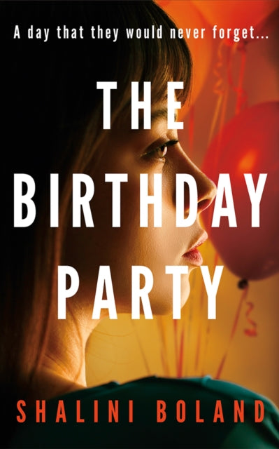 The Birthday Party by Shalini Boland book cover.
