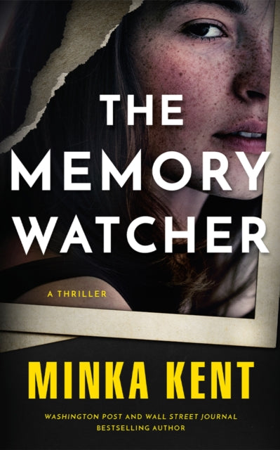 The Memory Watcher book cover featuring a woman's face and title.