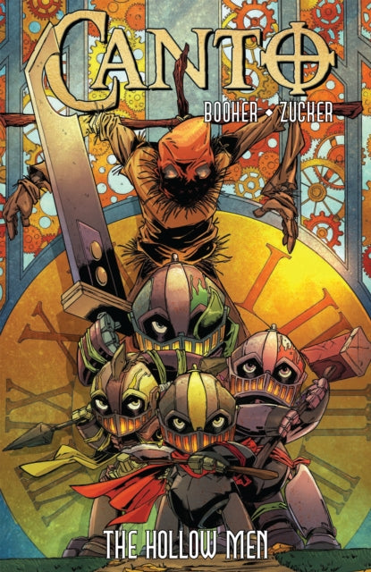 Canto II: The Hollow Men comic book cover featuring a scarecrow and armored figures.
