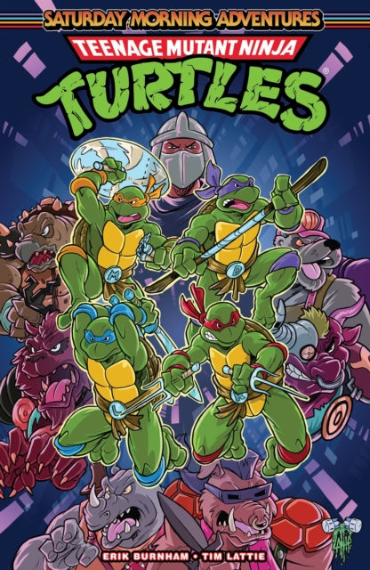Teenage Mutant Ninja Turtles Saturday Morning Adventures Vol 1 comic cover.
