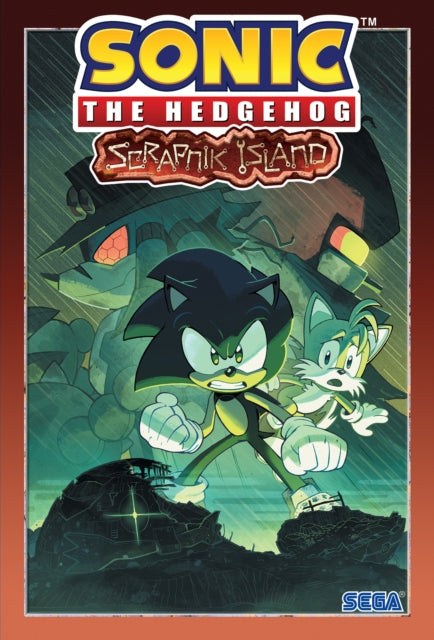 Sonic the Hedgehog: Scrapnik Island comic cover featuring Sonic and Tails.
