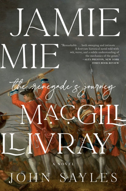 Jamie MacGillivray: The Renegade's Journey book cover with soldiers.