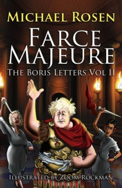 Farce Majeure: The Boris Letters Volume II book cover with cartoon characters.