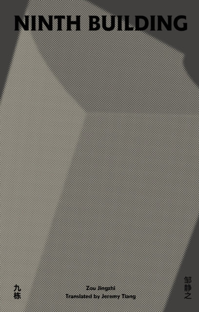 Ninth Building book cover with abstract geometric design.