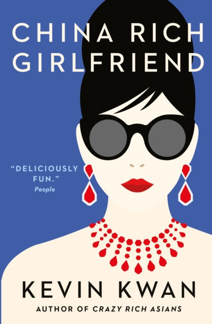 Book cover for China Rich Girlfriend by Kevin Kwan.