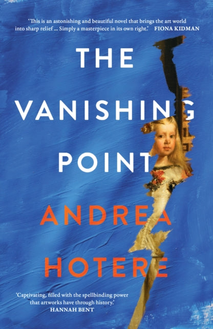 The Vanishing Point book cover with blue background and text.