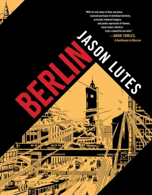 Berlin graphic novel cover by Jason Lutes.