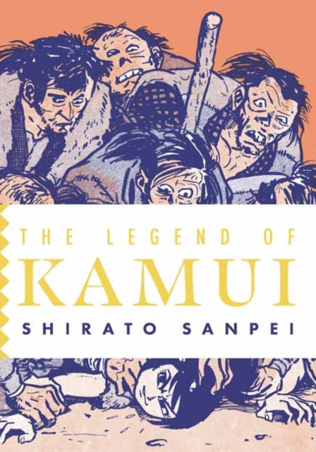 The Legend of Kamui manga cover art with distressed characters.