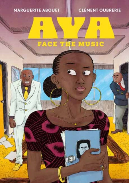 Aya Face the Music comic book cover featuring Aya and other characters.