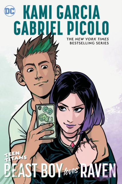 Teen Titans: Beast Boy Loves Raven book cover with characters.