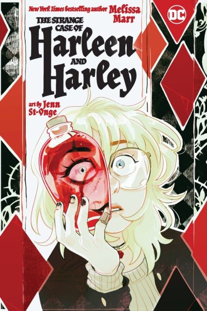 The Strange Case of Harleen and Harley comic book cover art.