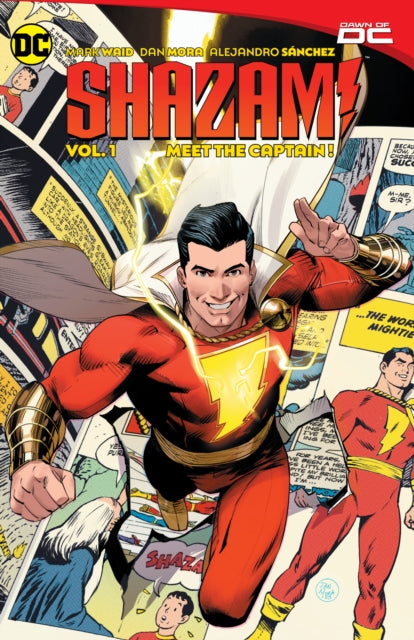 Shazam! Vol. 1: Meet the Captain! comic book cover featuring Shazam.