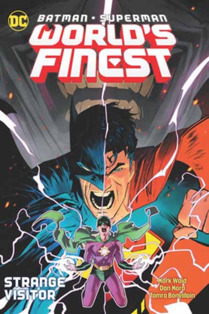 Batman/Superman: World's Finest Vol. 2 comic cover featuring a split image of Batman and Superman.