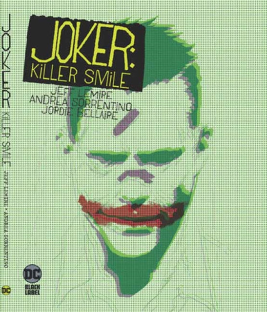 Joker: Killer Smile comic book cover featuring a stylized portrait of the Joker.