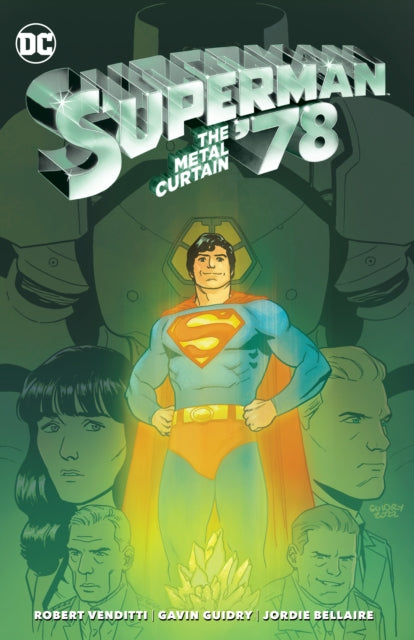 Superman '78: The Metal Curtain comic book cover featuring Superman and other characters.