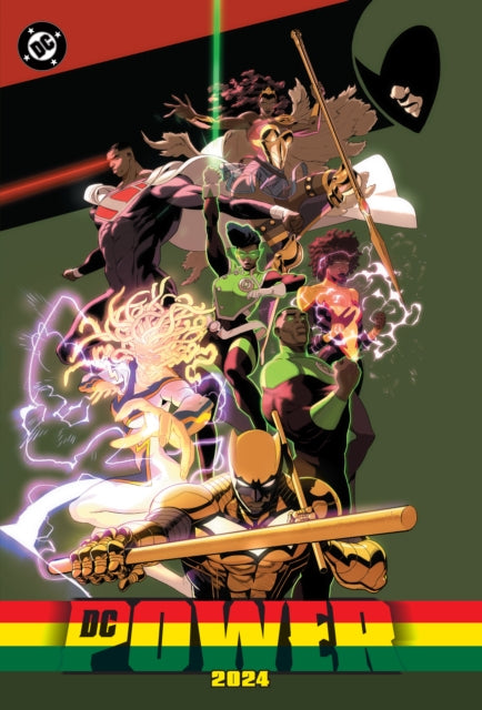 DC Power 2024 comic cover featuring a diverse group of DC superheroes.