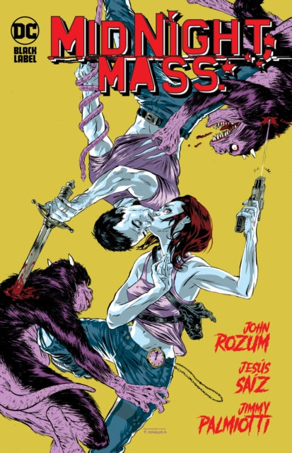 Comic book cover with characters and title Midnight, Mass.