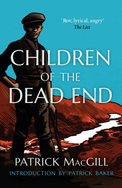 Children of the Dead End book cover with a man and landscape.
