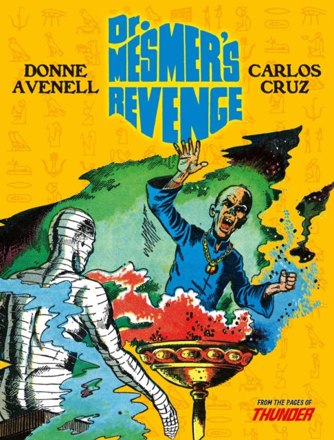 Dr. Mesmer's Revenge comic cover with mummy and sorcerer.