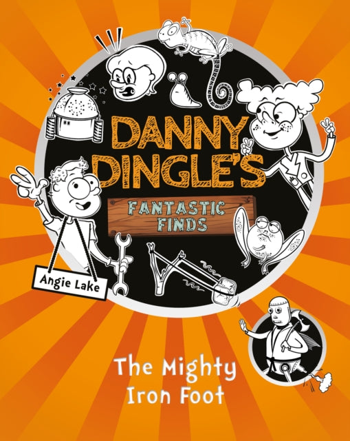 Danny Dingle's Fantastic Finds book cover with cartoon characters and title.