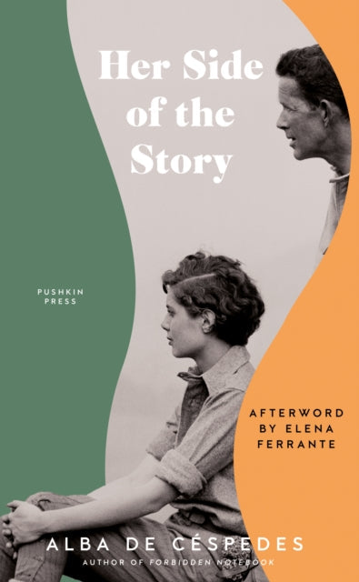 Her Side of the Story book cover with two people and text.