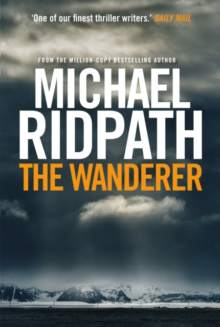 The Wanderer by Michael Ridpath book cover.