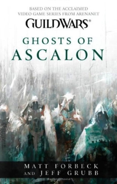 Guild Wars Ghosts of Ascalon book cover featuring ghostly warriors.