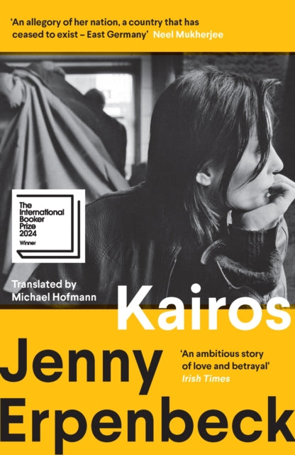 Kairos, a book by Jenny Erpenbeck, winner of the International Booker Prize 2024.