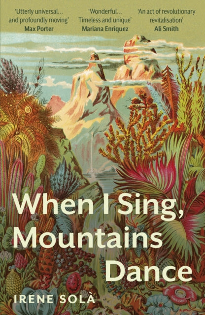 When I Sing, Mountains Dance book cover with a colorful landscape illustration.