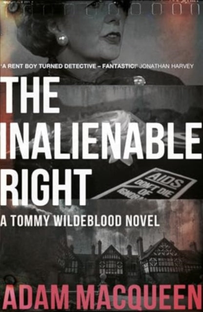 The Inalienable Right book cover featuring a woman's face and a large manor.