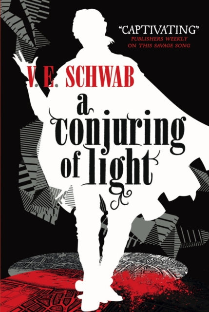 A Conjuring of Light book cover featuring a silhouette of a person.