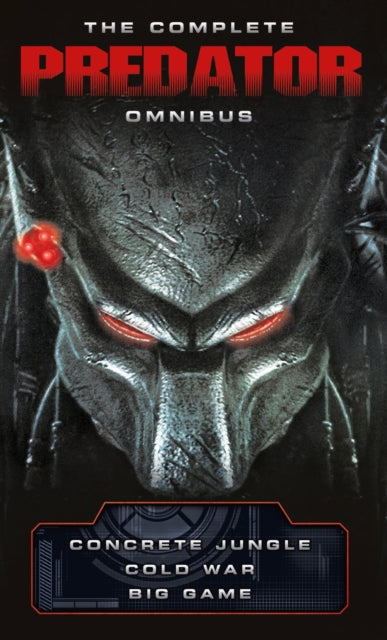 The Complete Predator Omnibus comic book cover featuring a Predator's face.