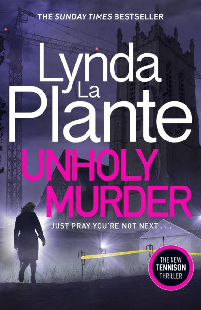 Book cover for Unholy Murder by Lynda La Plante.