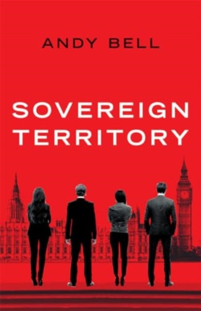 Sovereign Territory book cover with four figures in front of Parliament and Big Ben.