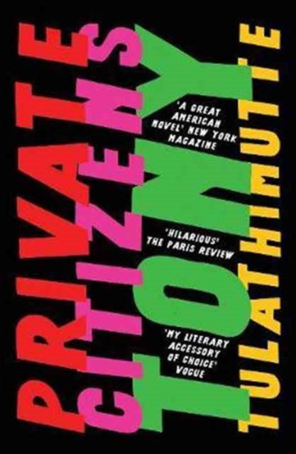 Private Citizens book cover with large, colorful text.