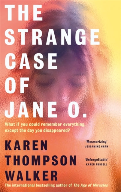 The Strange Case of Jane O. book cover with a blurred face and title.